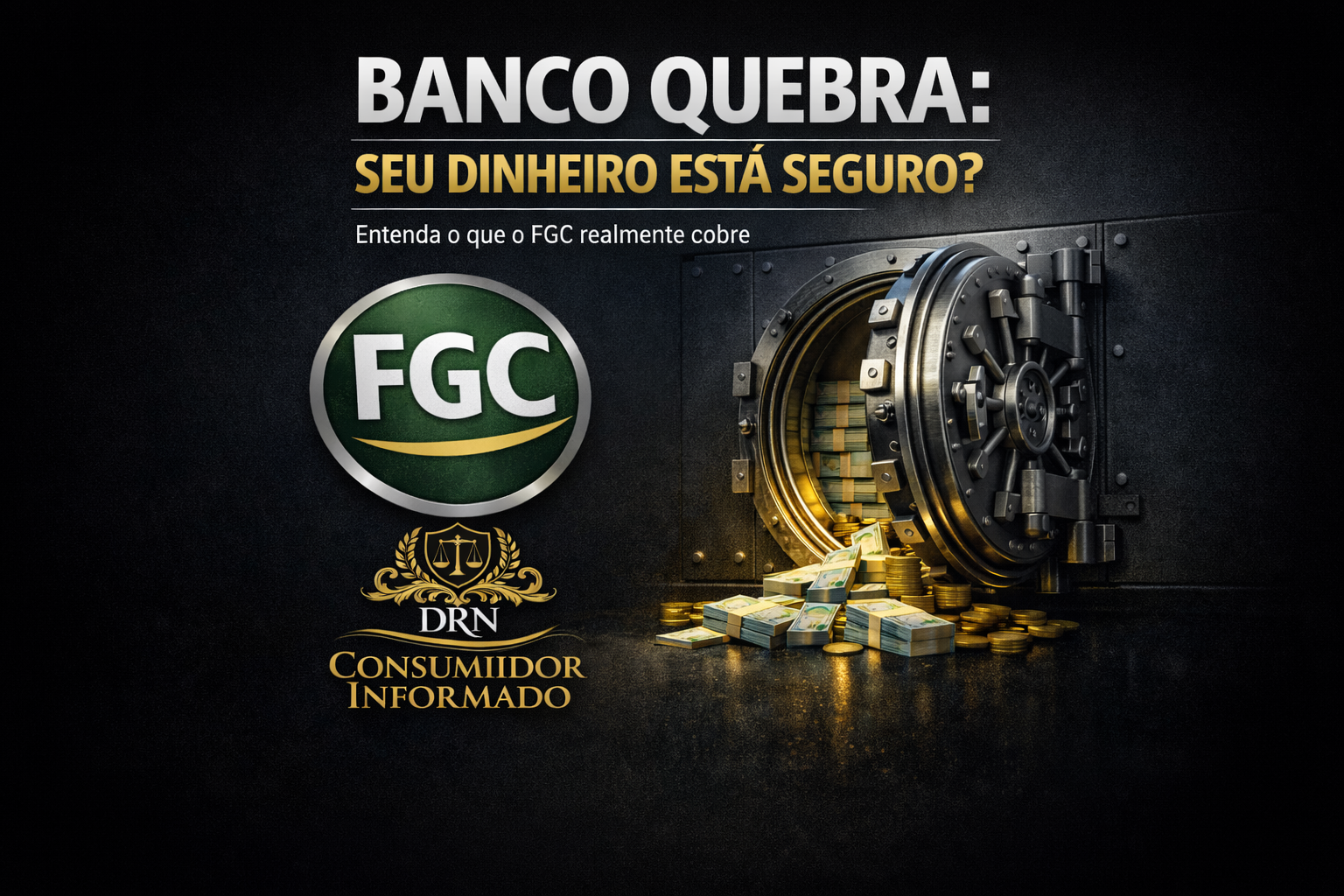 🏦 Banco Quebra: O Dinheiro Some? Entenda Seus Direitos Além do FGC