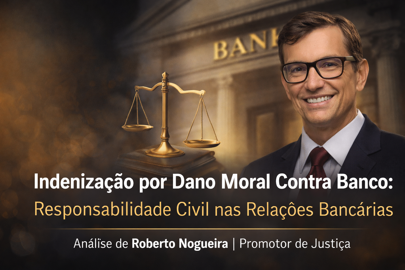 Roberto Nogueira Promotor de Justiça: Indenização por Dano Moral Contra Banco e a Responsabilidade Civil nas Relações Bancárias