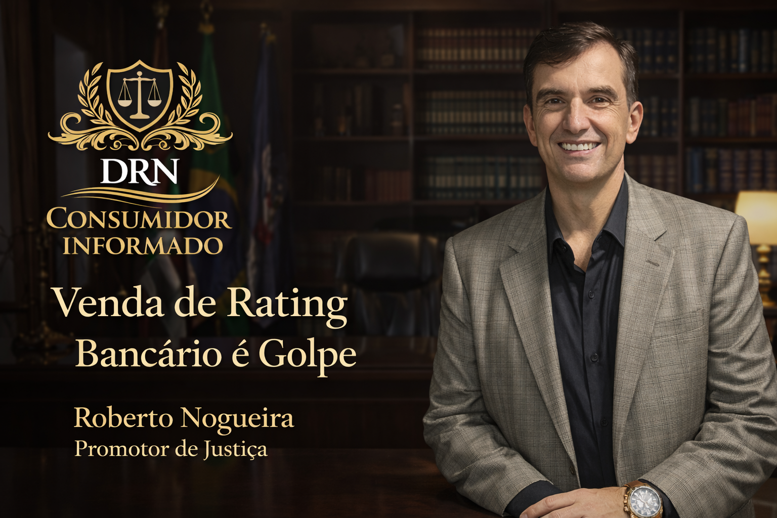 Venda de rating é golpe? O Promotor de Justiça Roberto Nogueira explica o que diz a lei, os riscos e como se proteger de fraudes.