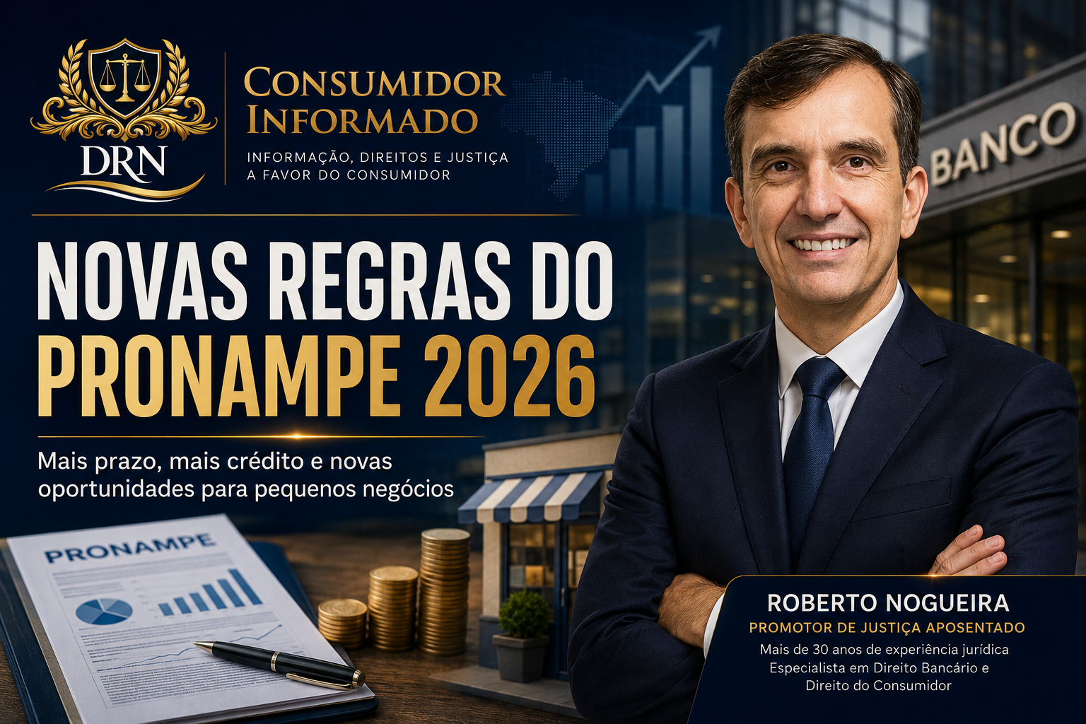 Novas Regras do Pronampe 2026: Mais Crédito, Mais Prazo e Novas Oportunidades para Pequenas Empresas