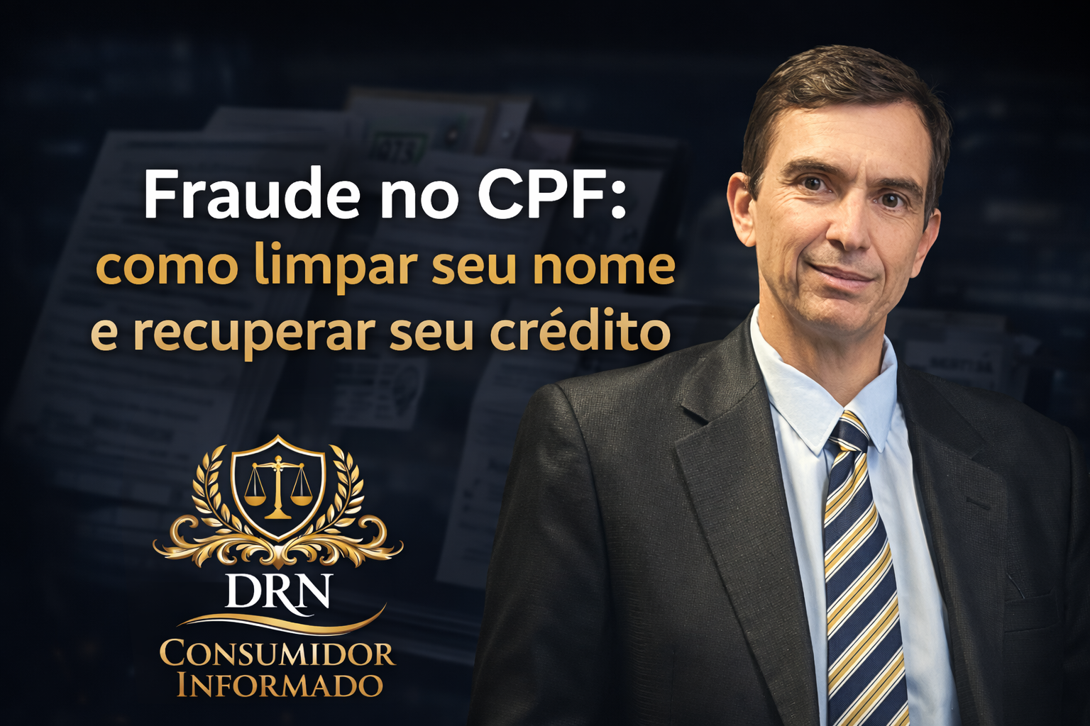 Fraude no CPF: como limpar seu nome e recuperar seu crédito após um golpe.