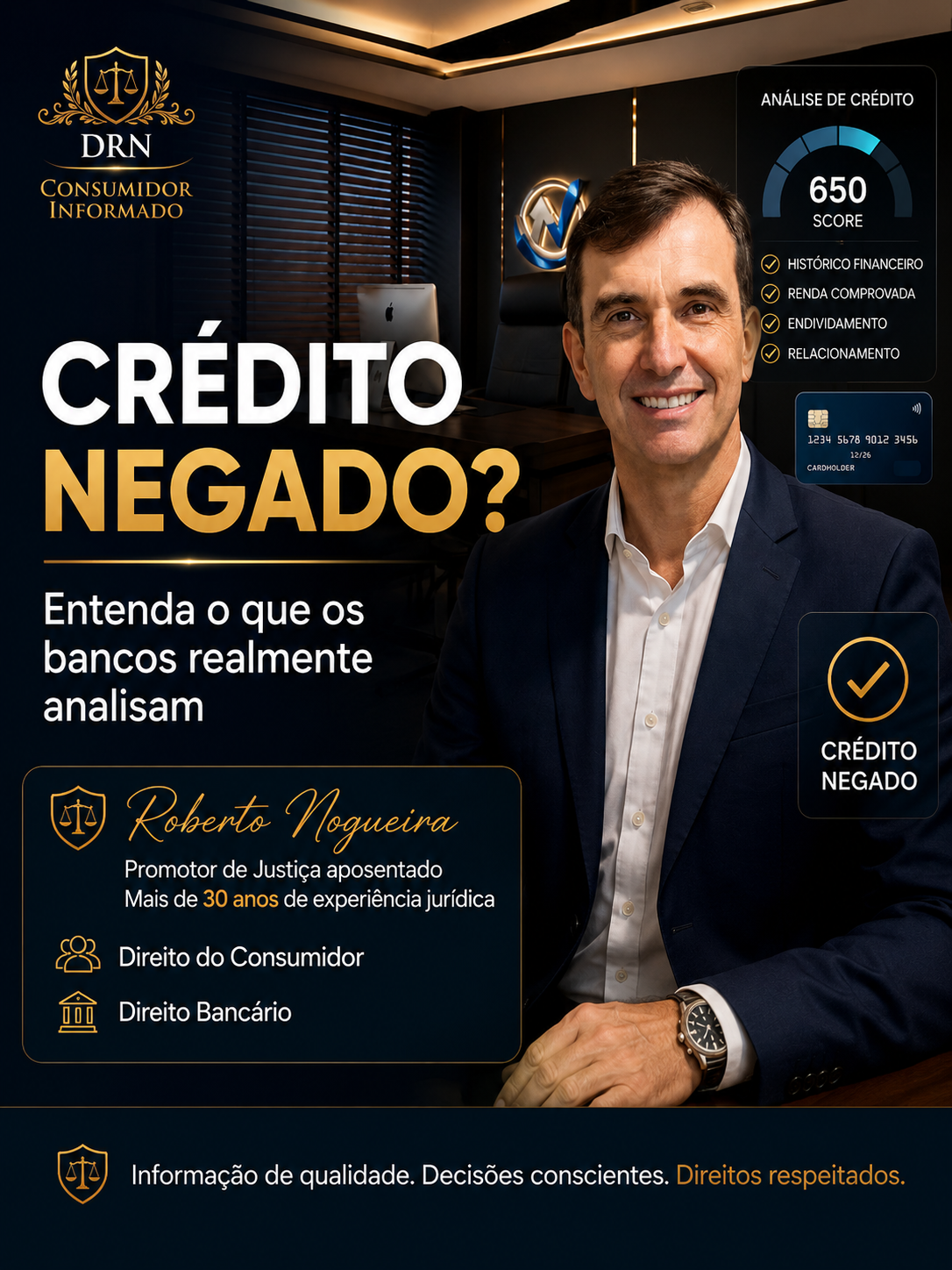 Por que não consigo crédito mesmo com o nome limpo?