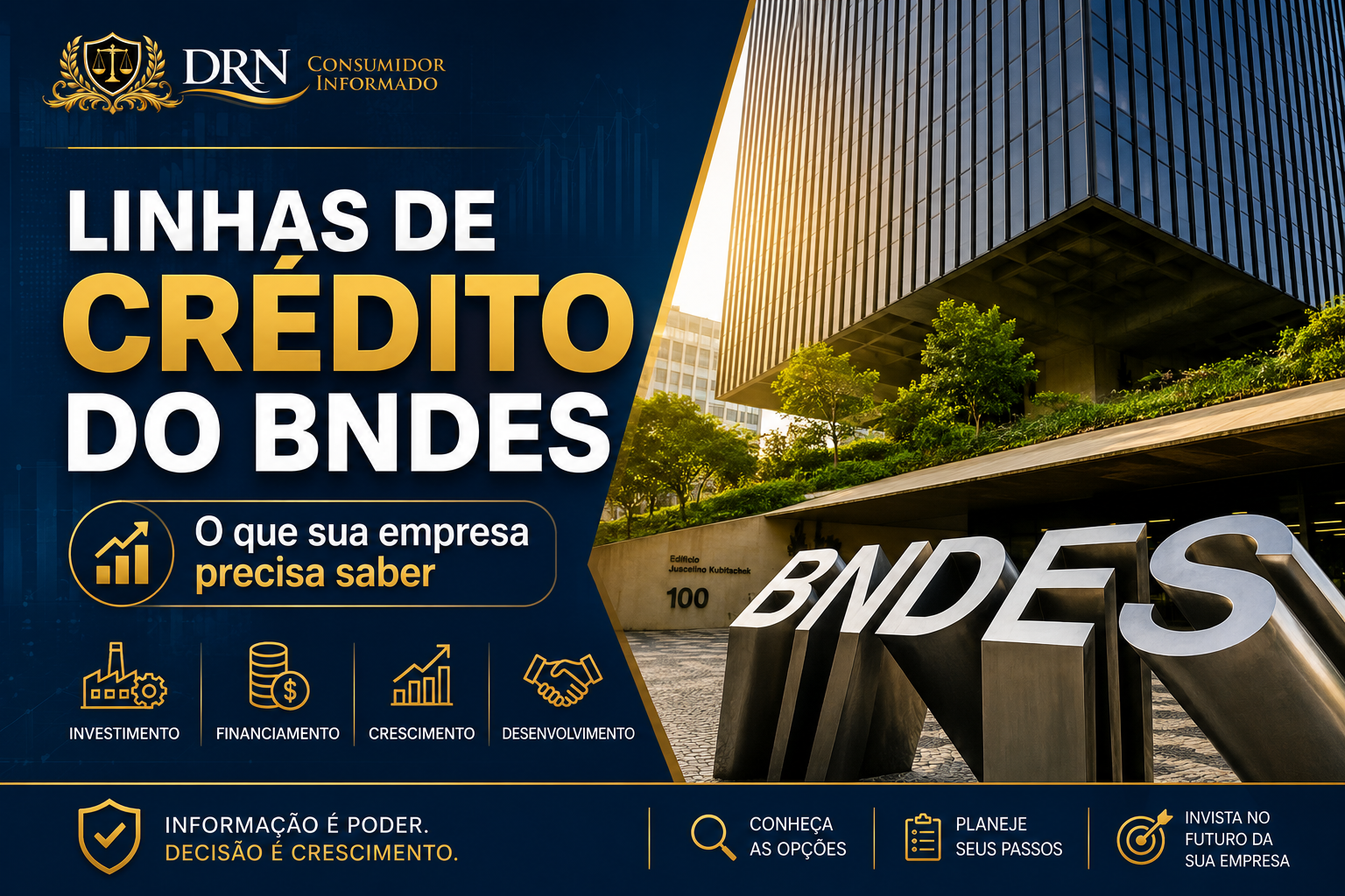 Linhas de Crédito do BNDES para Empresas: Quais Existem e Como Funcionam