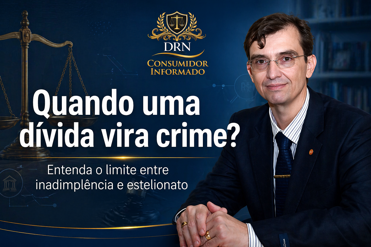 Quando uma dívida vira crime? Entenda o limite entre inadimplência e estelionato.